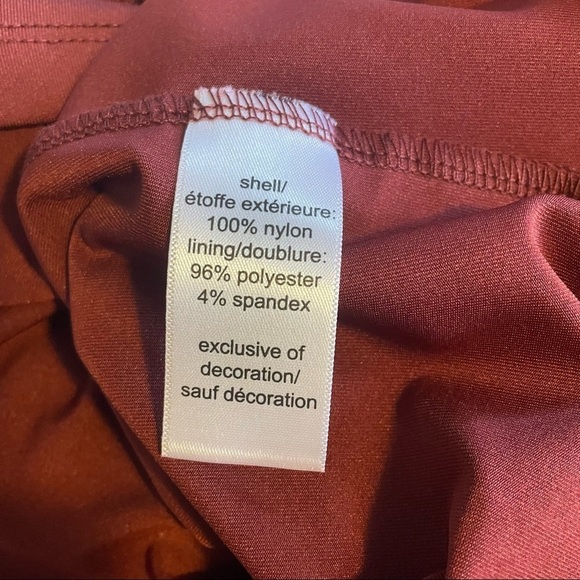 NWT Maurice’s burgundy dress with lace  overlay BEAUTIFUL! - Picture 10 of 11